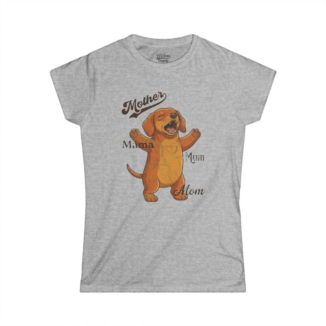 Mother's Day Dachshund Mom Tee — Wiener Dog Mama T-Shirt