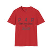 Dope Ass Dude Dad T-Shirt — D.A.D. Typography Father's Day Tee (Personalizable)