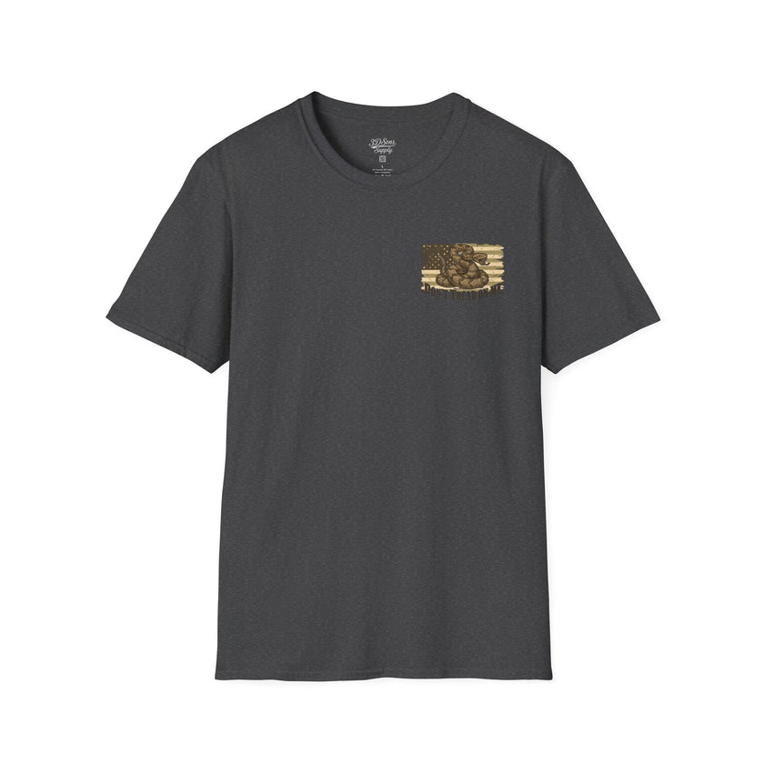 Dont Tread On Me Flag Tee Shirt American Gadsden Patriotic Independence Day Tee