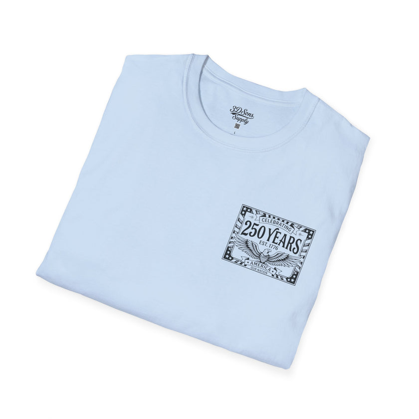 250 Year American Celebration July 4th Independence Day T-Shirt | Patriotic Tee