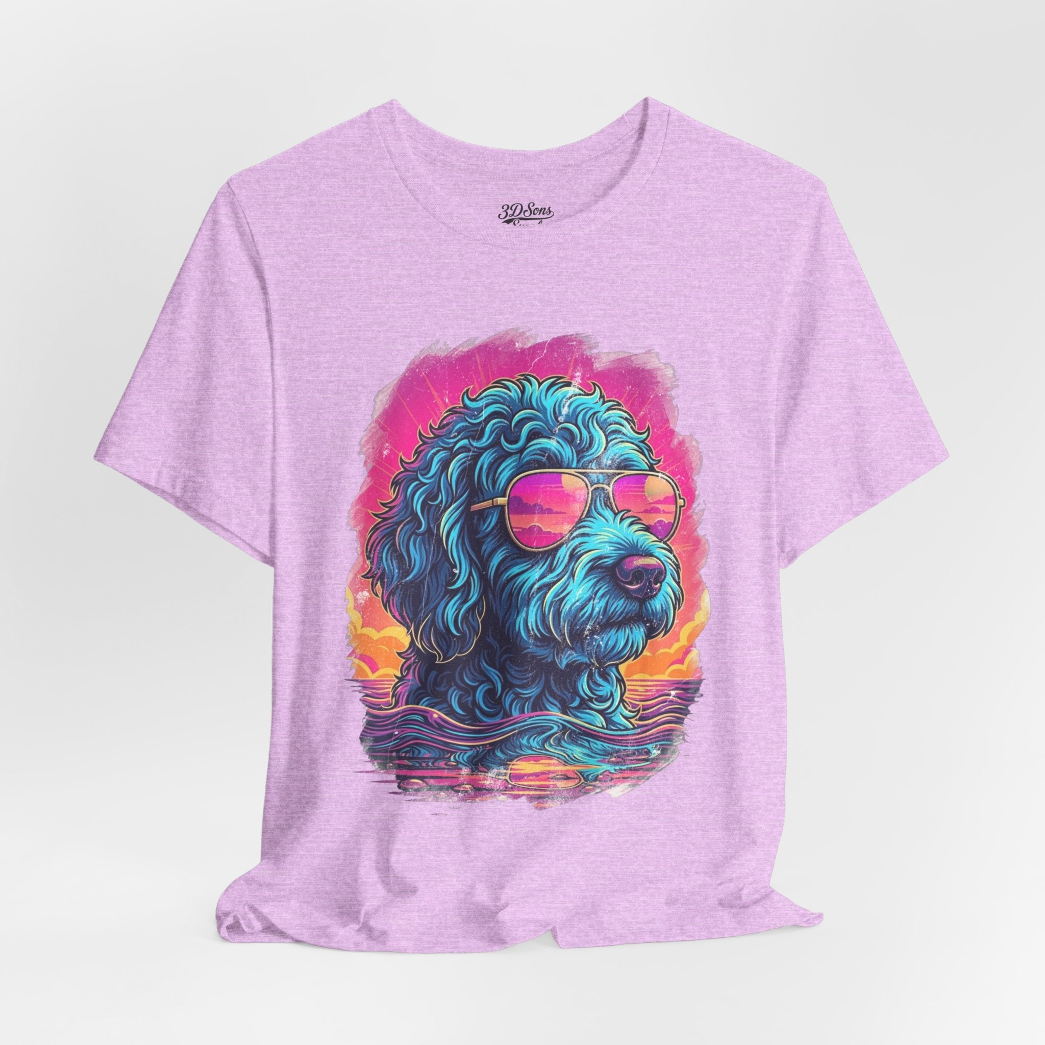 Doodle Vice City 90s Retro Tee — Funny Vintage Style T-Shirt