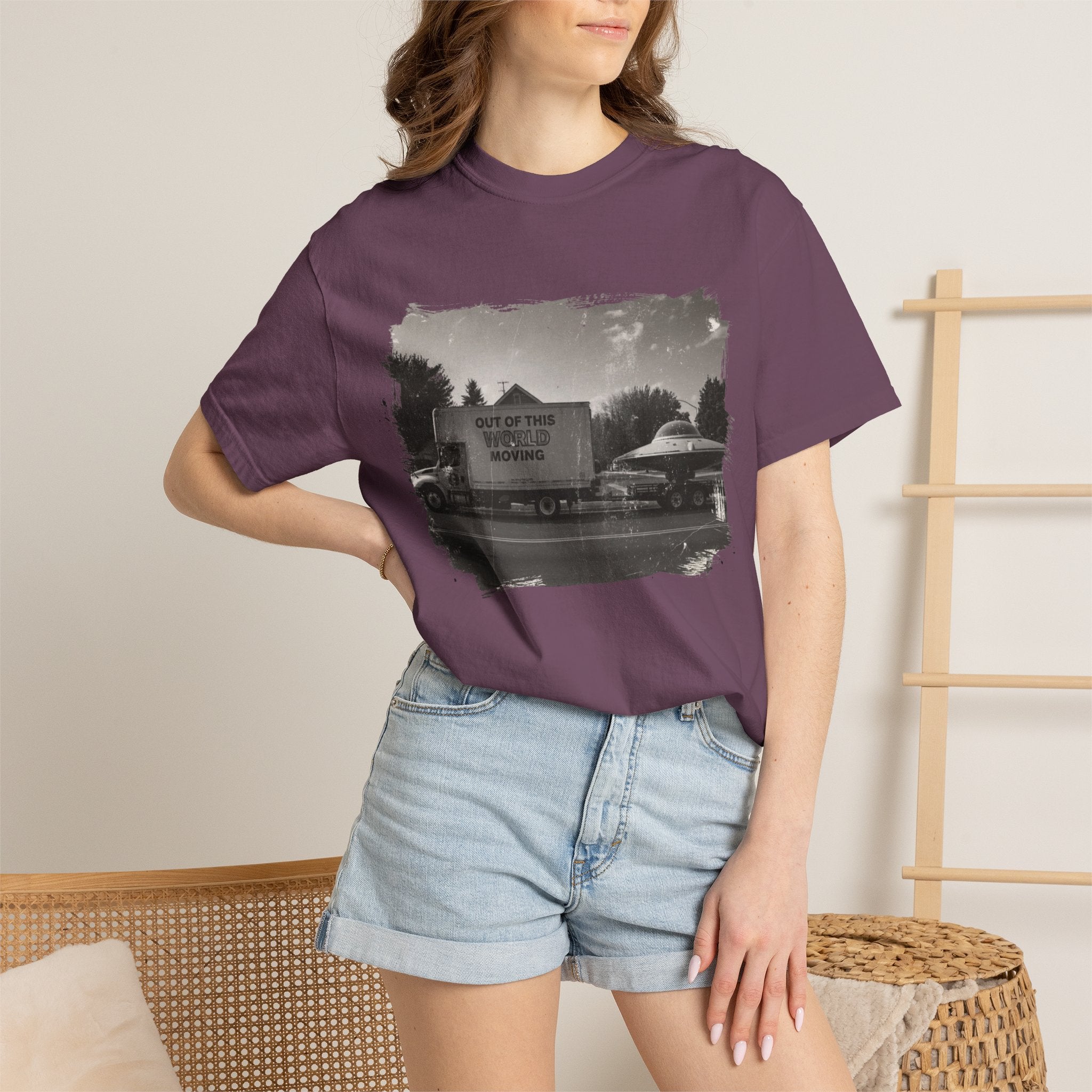 Out of This World Funny Tee — Alien Space Graphic T-Shirt