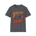 Dead Sea Surf shark graphic Tee Shirt, Summer Vintage Surf Palm Sunset