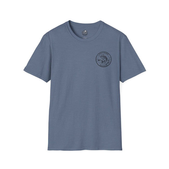 Southern Hooker Fish Graphic T-Shirt | Bass Fishing Retro Logo Tee – 3D Sons Supply Co