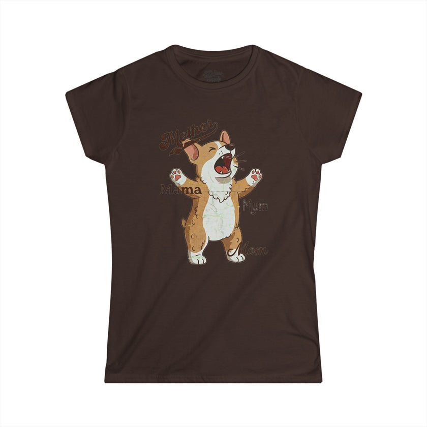 Corgi Mama Mother's Day Tee — Women's Corgi Mom T-Shirt