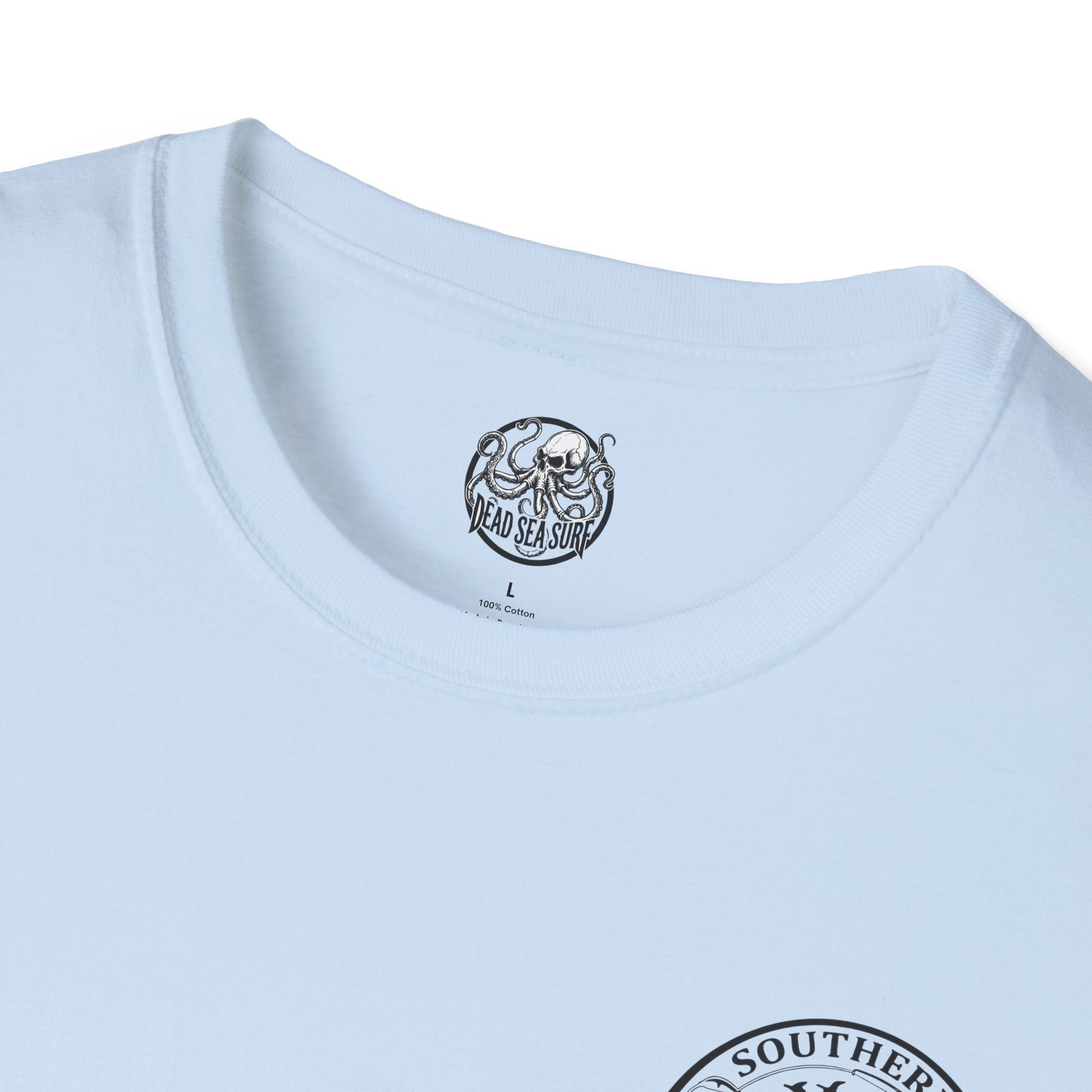 Southern Hooker Fish Graphic T-Shirt | Bass Fishing Retro Logo