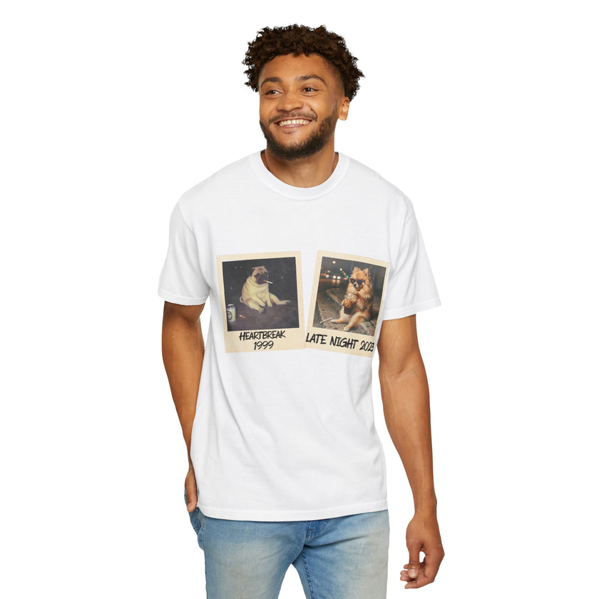 Personalized Polaroid Photo T-Shirt — Custom 2-Image Keepsake