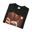 Pug At The Bar T-Shirt — Funny Vintage Pug Drinking Graphic Tee