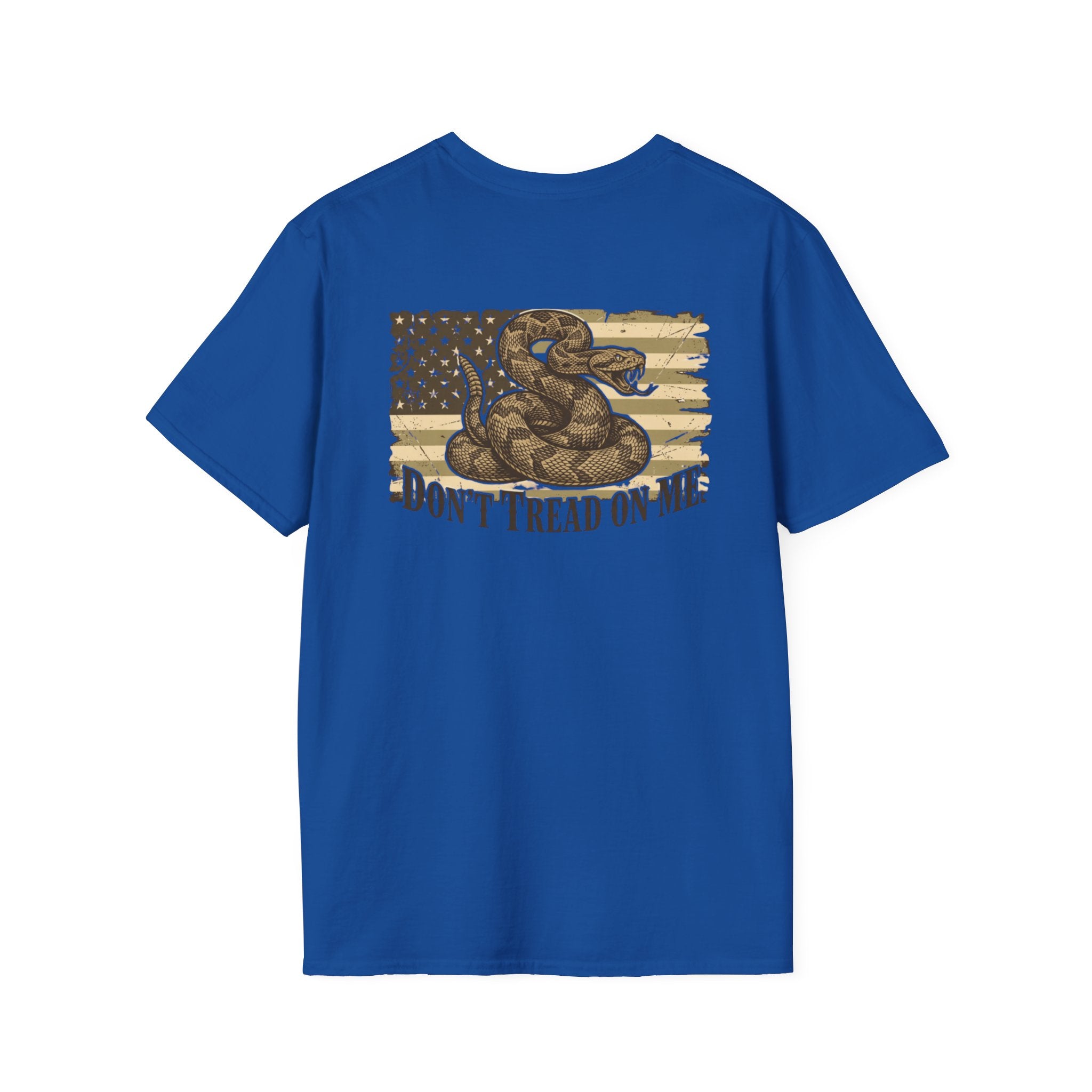 Dont Tread On Me Flag Tee Shirt American Gadsden Patriotic Independence Day Tee