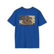 Dont Tread On Me Flag Tee Shirt American Gadsden Patriotic Independence Day Tee