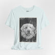 Great Pyrenees Smoke Photo Tee — Vintage Pup Graphic T-Shirt