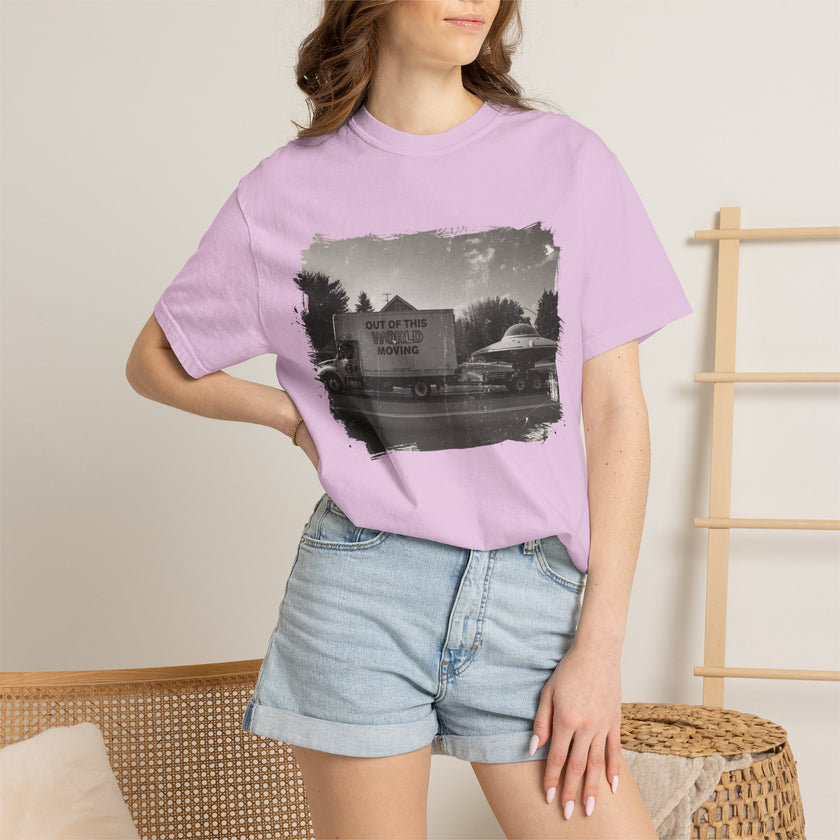 Out of This World Funny Tee — Alien Space Graphic T-Shirt