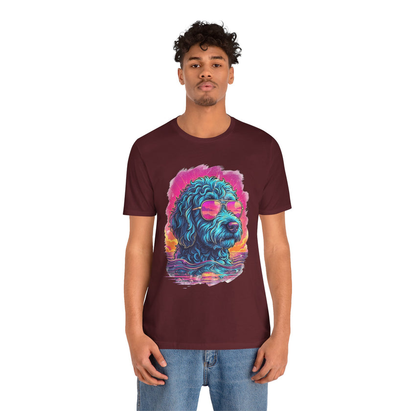 Doodle Vice City 90s Retro Tee — Funny Vintage Style T-Shirt