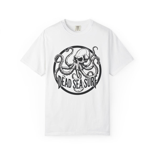 Dead Sea Surf Octopus Kraken Skull Tee | Nautical Surf Graphic Shirt – 3D Sons Supply Co