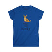 Karma Is A Corgi Named Personalized Tee — Personalized Corgi Illustration Shirt