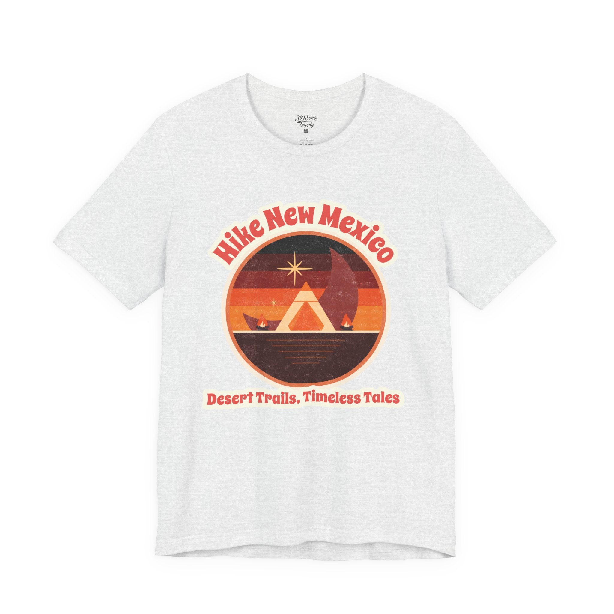 Hike New Mexico T‑Shirt — My Kind of Therapy Hiking Tee