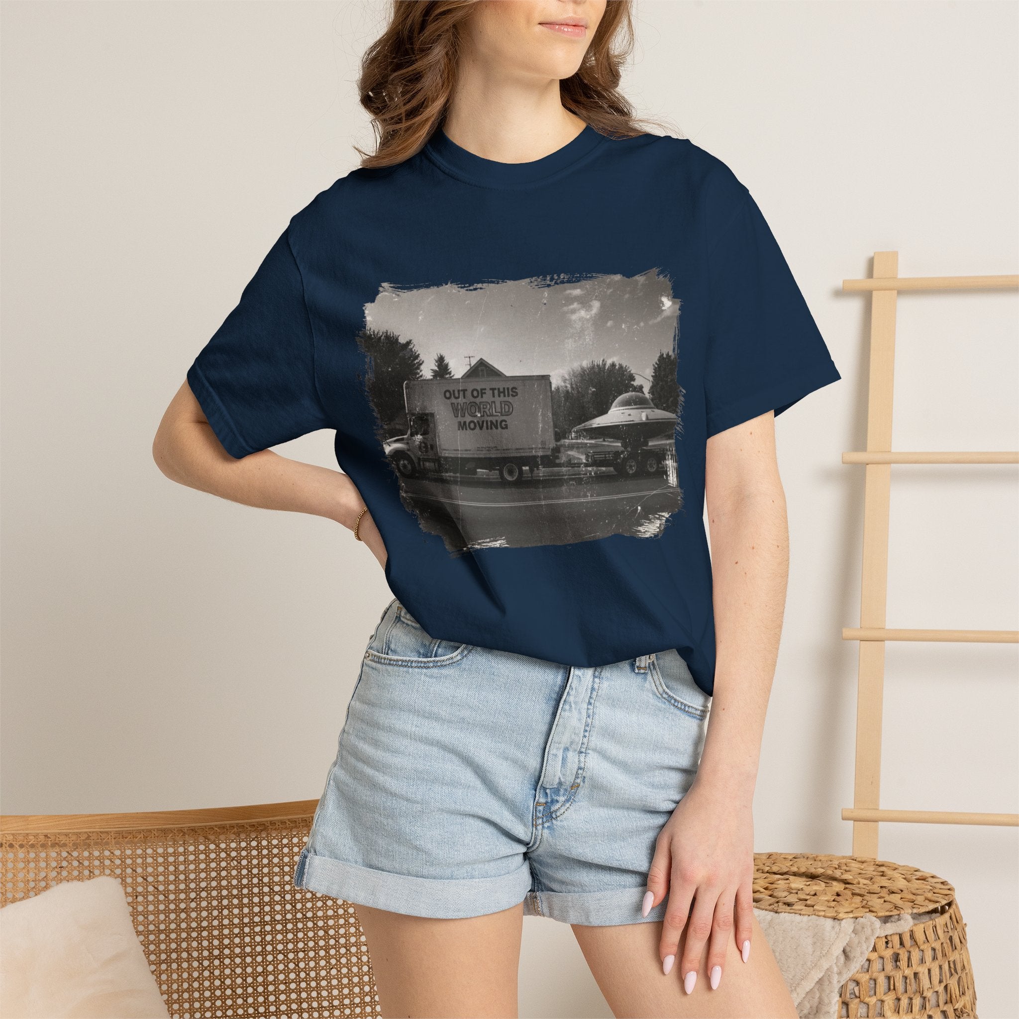Out of This World Funny Tee — Alien Space Graphic T-Shirt