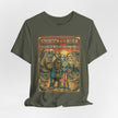 Squatch & The Alien Selfie Mount Rushmore, Bigfoot Alien Poster Shirt