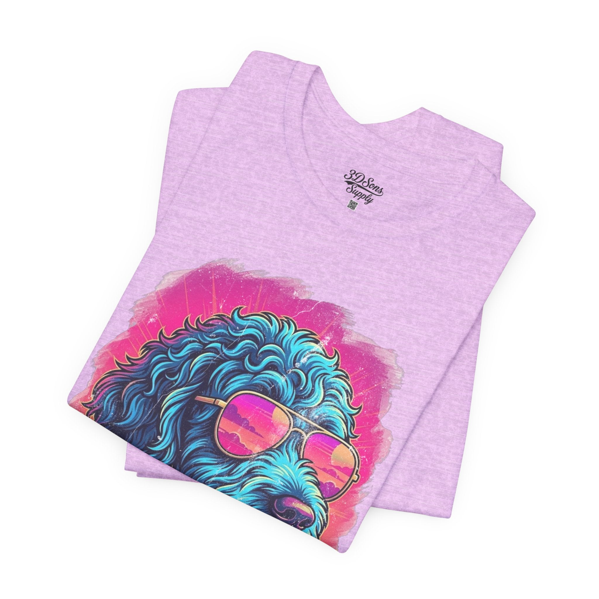 Doodle Vice City 90s Retro Tee — Funny Vintage Style T-Shirt