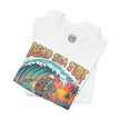 Dead Sea Surf Shark Attack T-Shirt | Bold Nautical Graphic Tee – 3D Sons Supply Co