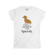 Karma Is a Dachshund Mid Century Tee | Personalized Name