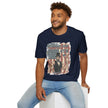Pumped for July 4th T-Shirt | Patriotic Buff Abraham Lincoln Flag Design