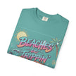 Beaches Be Trippin' 90s Style Tee | Retro Funny Beach T-Shirt – 3D Sons Supply Co
