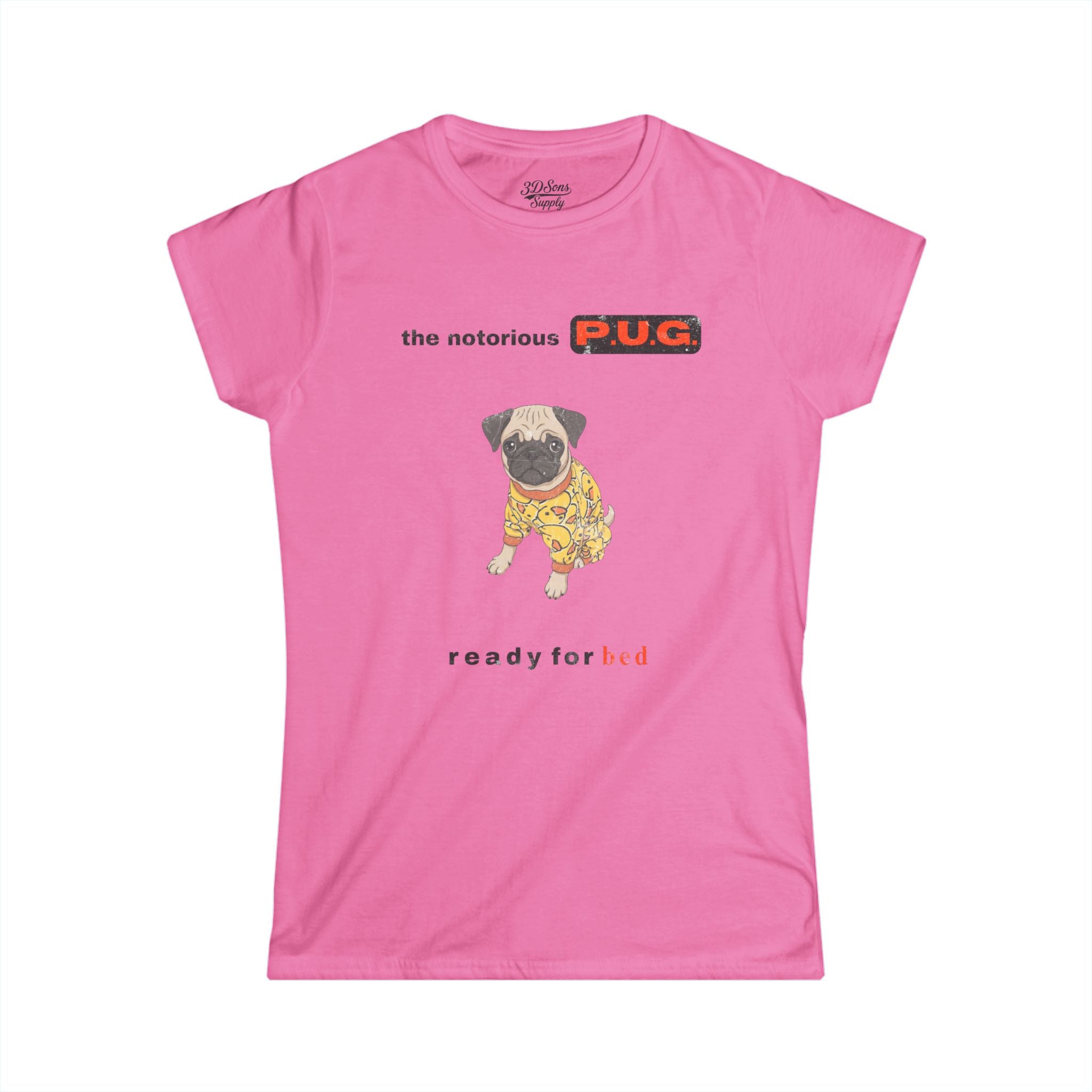 The Notorious P.U.G. Funny Pug Women's T-Shirt
