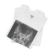 German Shepard Smoke Photo Tee — Vintage Pup Graphic T-Shirt