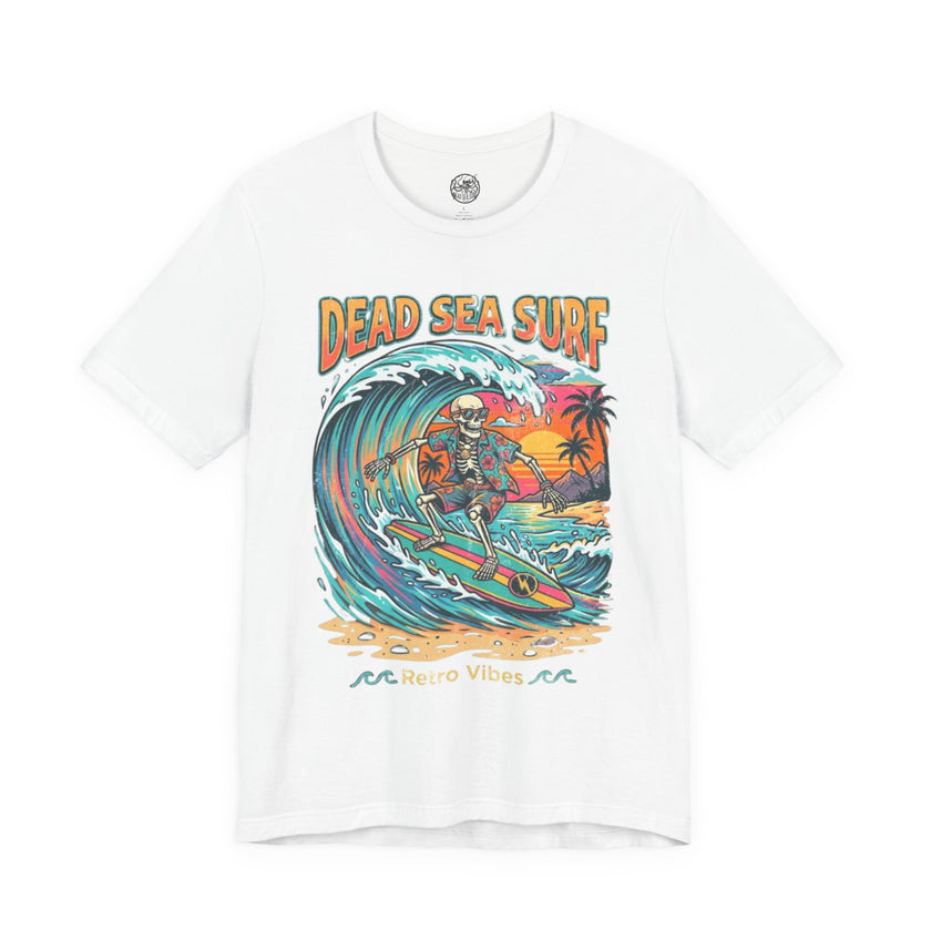 Dead Sea Surf Shark Attack T-Shirt | Bold Nautical Graphic Tee – 3D Sons Supply Co