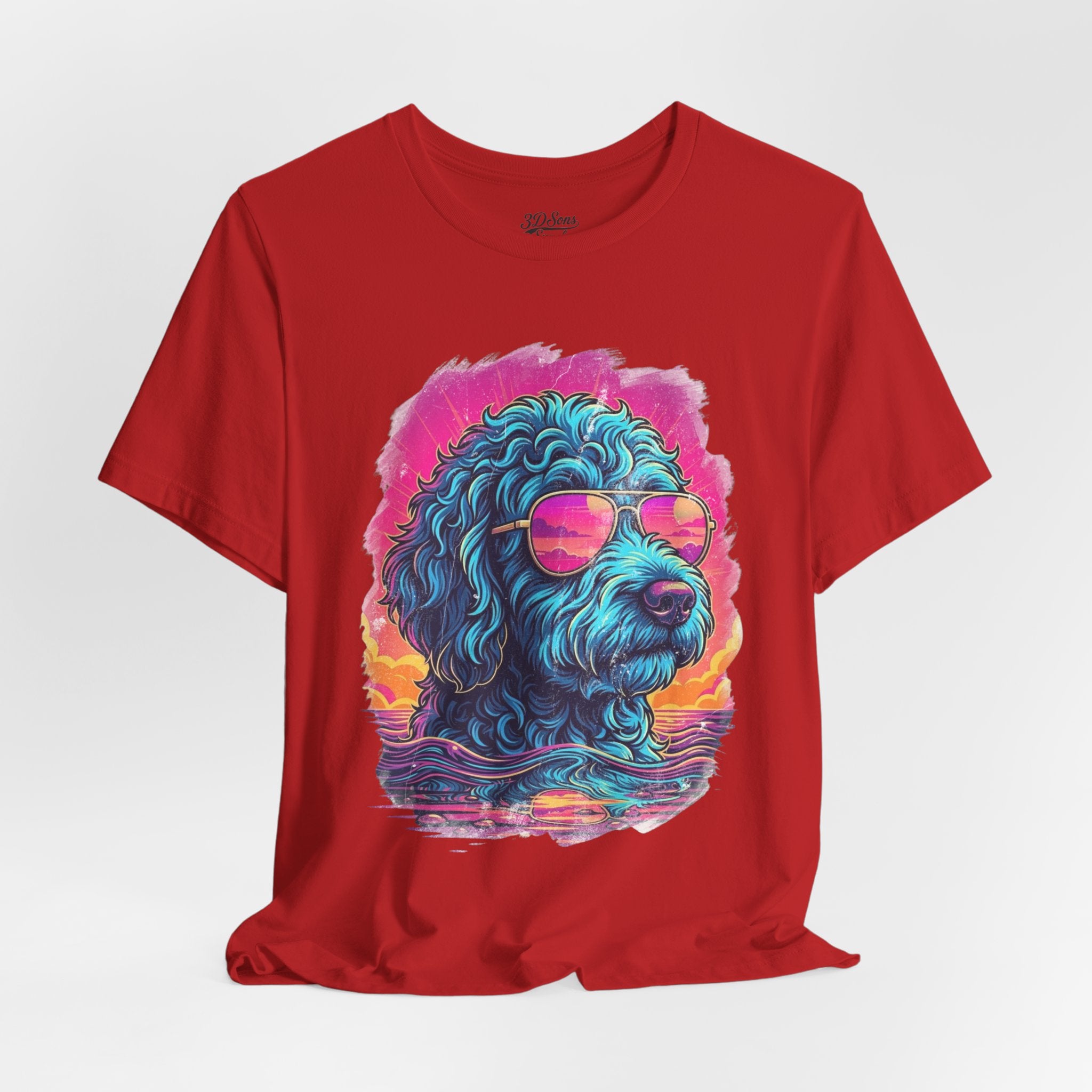 Doodle Vice City 90s Retro Tee — Funny Vintage Style T-Shirt