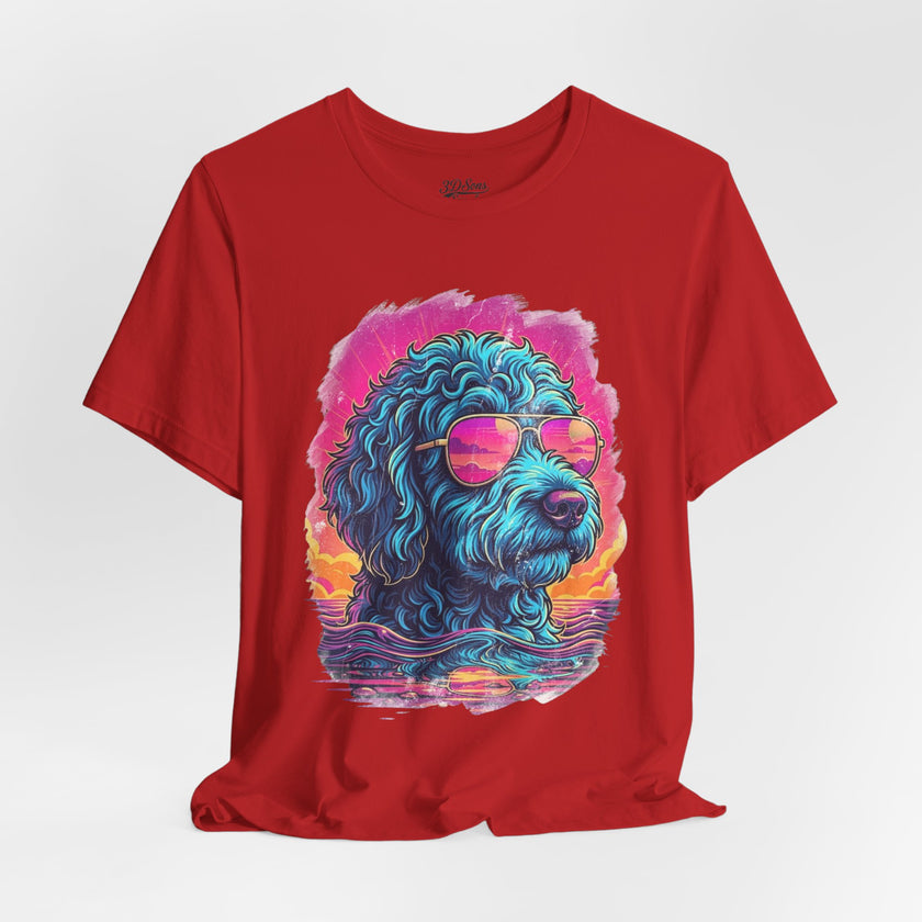 Doodle Vice City 90s Retro Tee — Funny Vintage Style T-Shirt