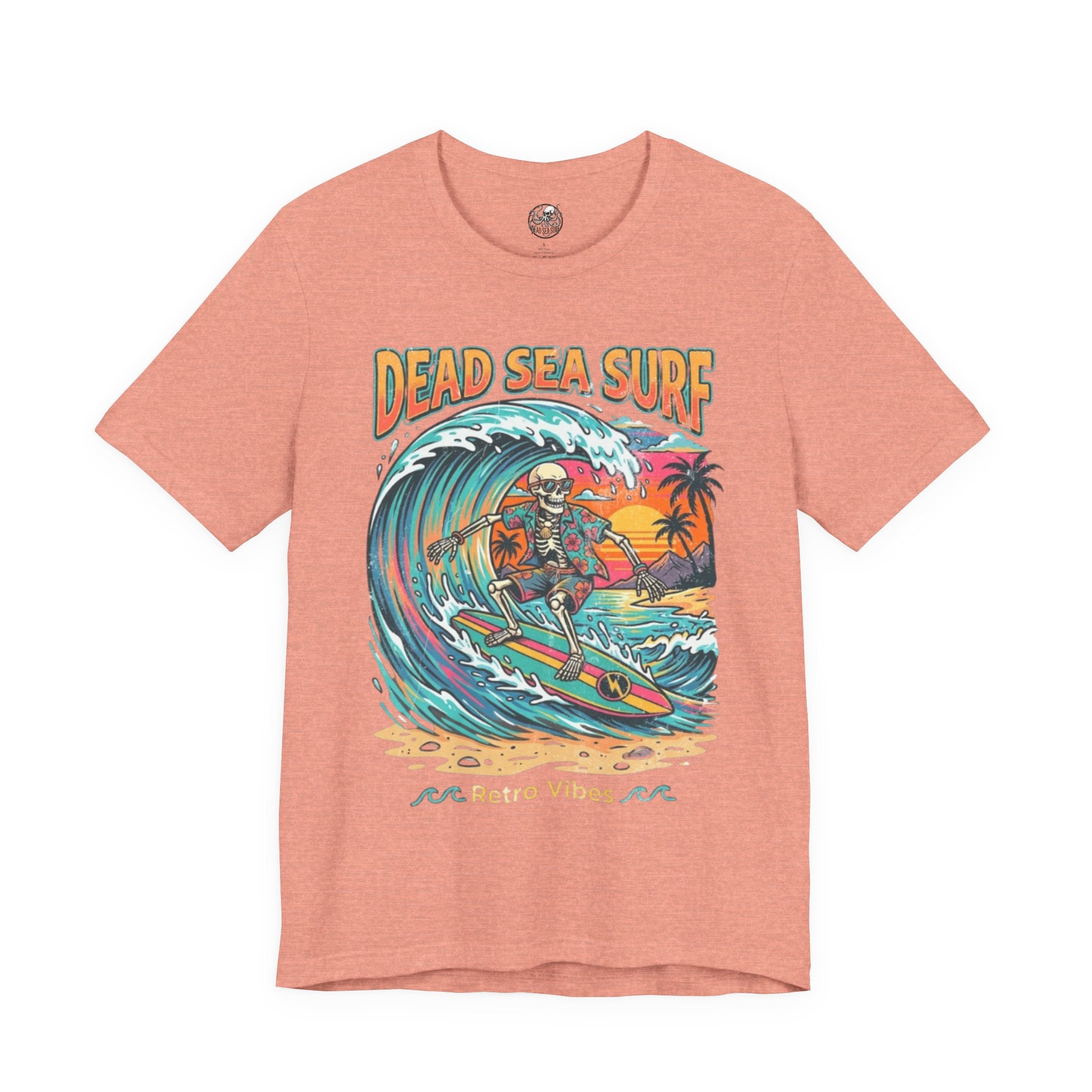 Dead Sea Surf Shark Attack T-Shirt | Bold Nautical Graphic Tee – 3D Sons Supply Co