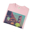 Alien & Bigfoot Golden Gate Bridge T-Shirt — San Francisco UFO & Cryptid Tee
