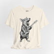 Corgi Rockstar T‑Shirt — Guitar Playing Dog Graphic Tee