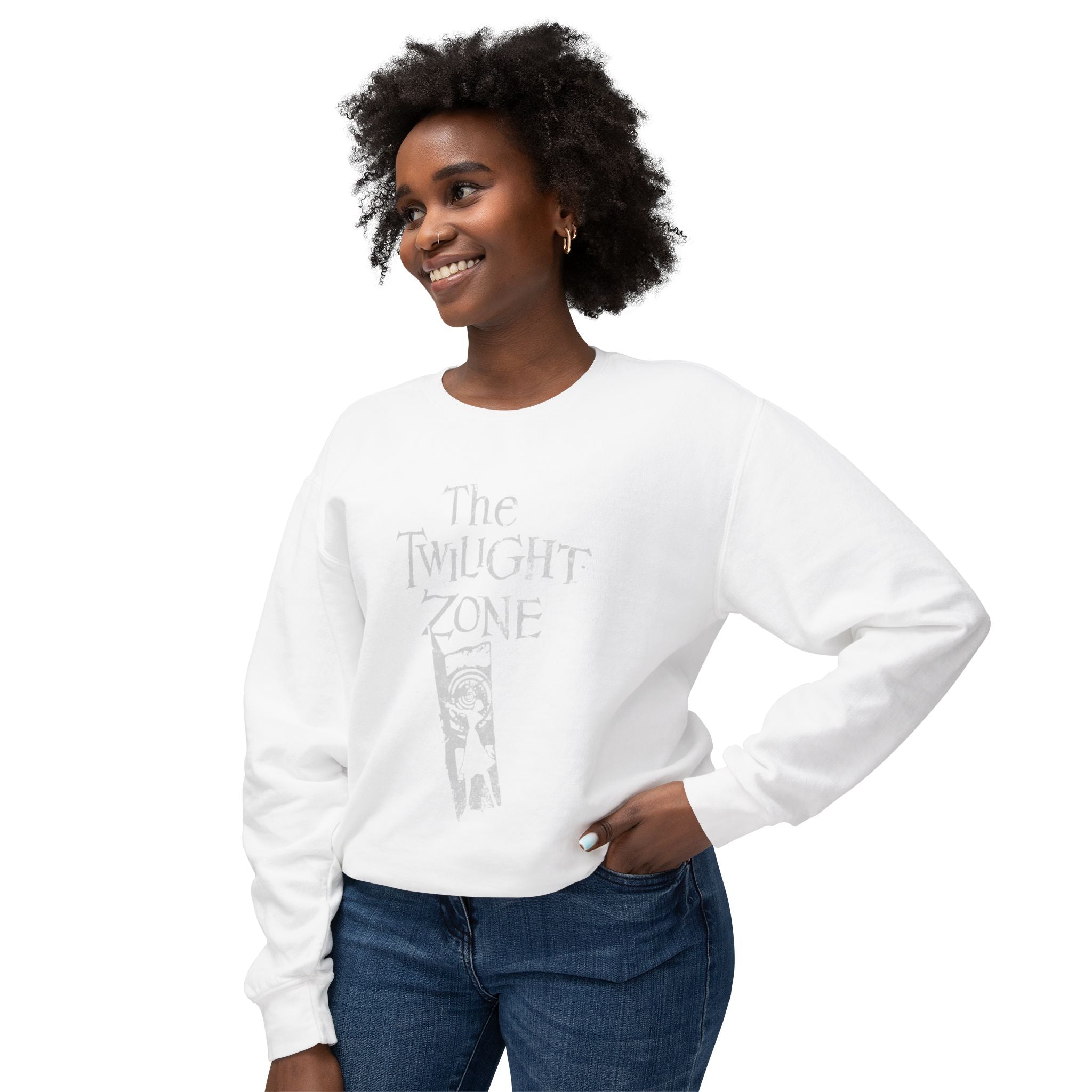 The Twilight Zone logo Sweatshirt | Retro TV show graphics