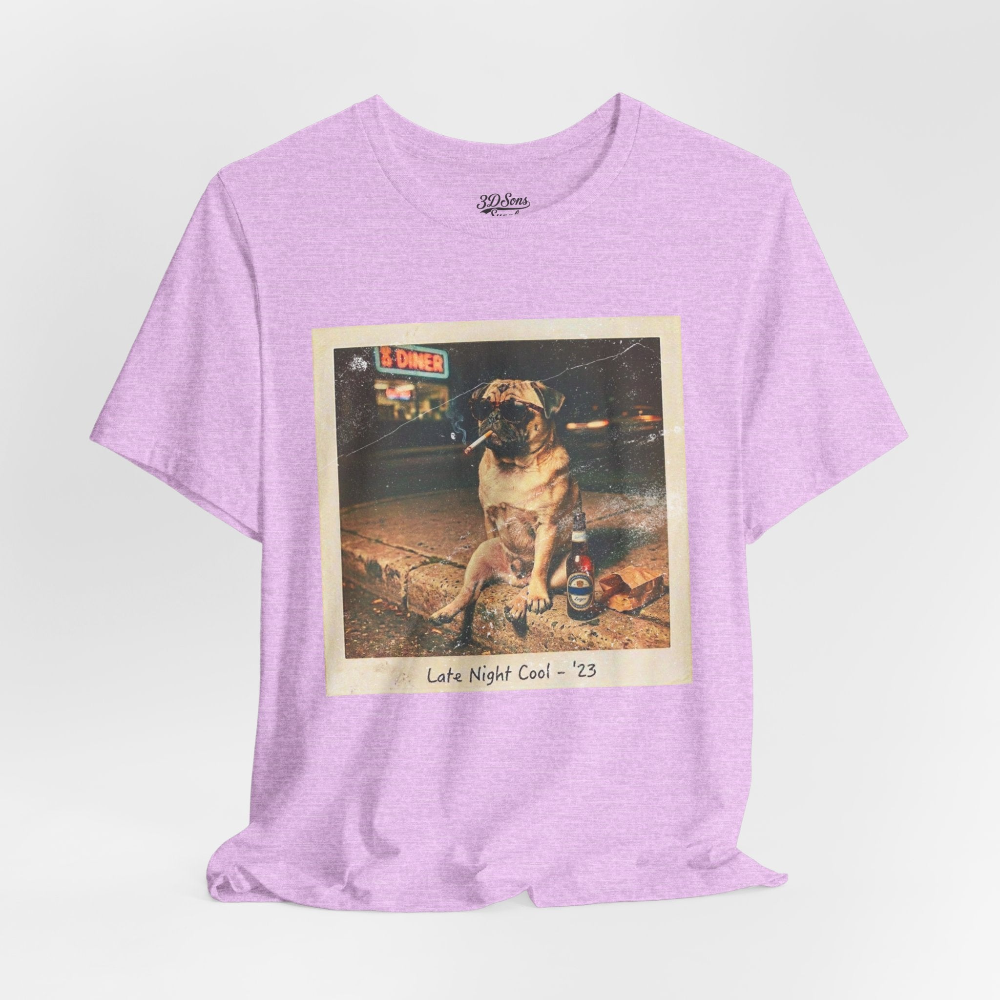 Vintage Pug Photo Tee — 