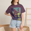 Alien & Bigfoot Golden Gate Bridge T-Shirt — San Francisco UFO & Cryptid Tee