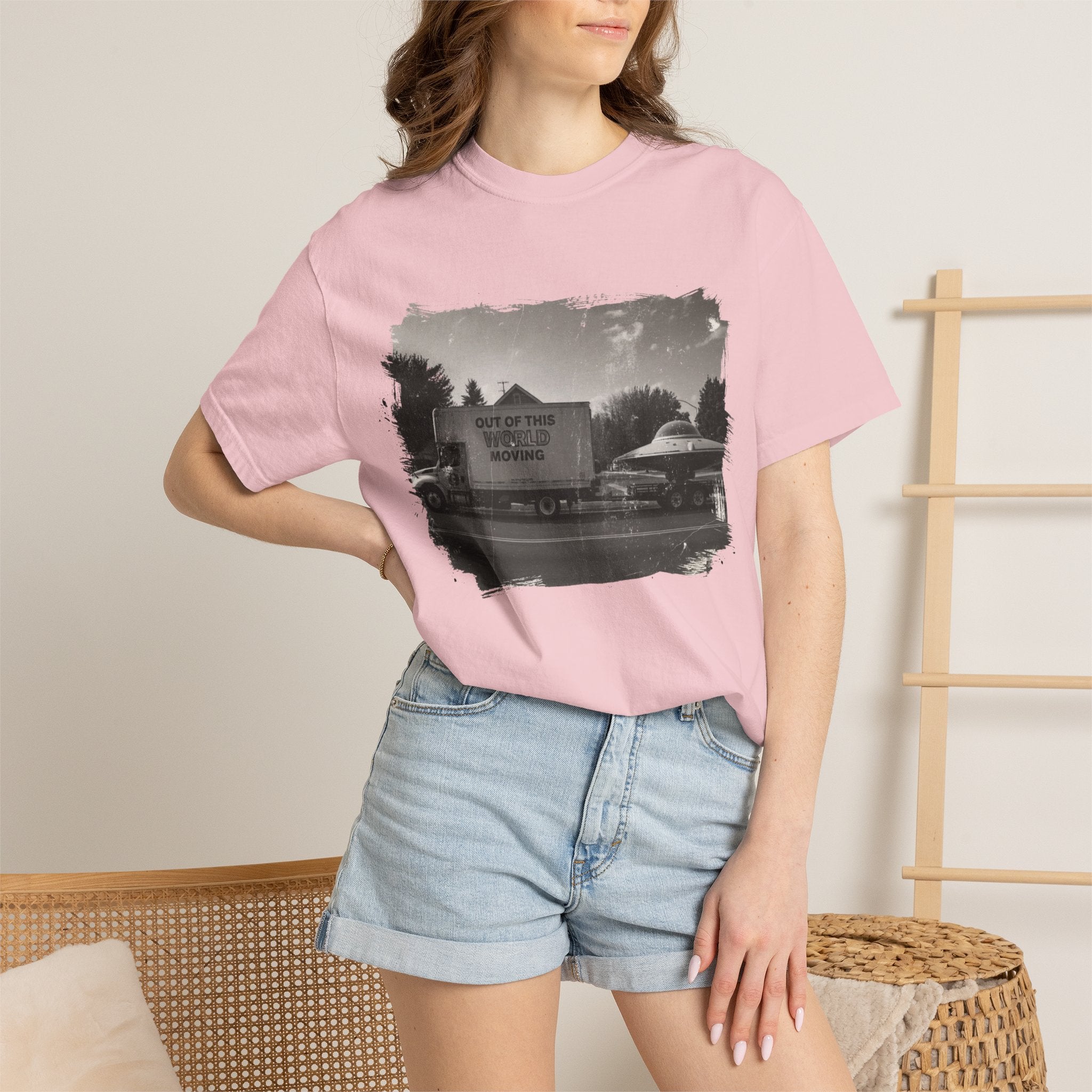 Out of This World Funny Tee — Alien Space Graphic T-Shirt