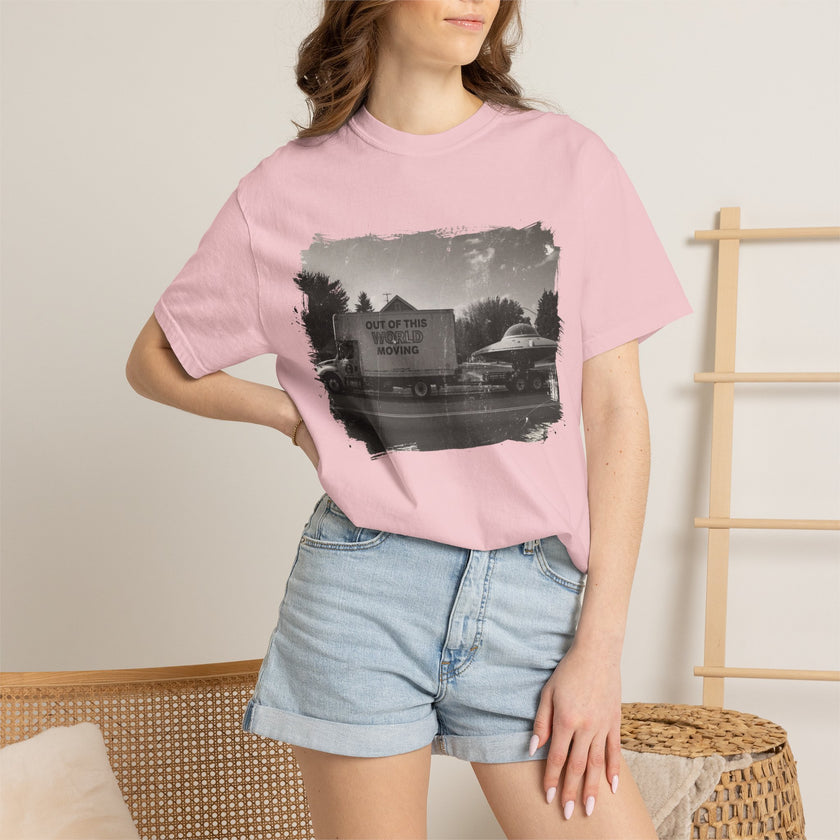 Out of This World Funny Tee — Alien Space Graphic T-Shirt