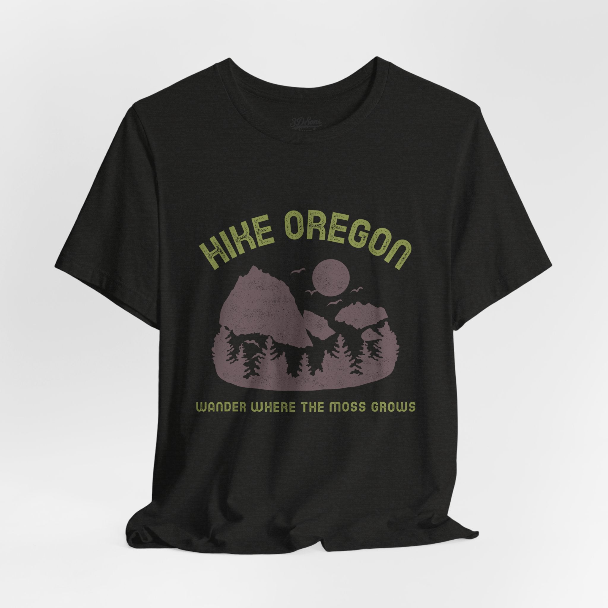 Hike Oregon Adventure Tee — Hiking Graphic T-Shirt