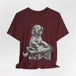 DJ Doodle T‑Shirt — Vintage Turntable Puppy Graphic Tee