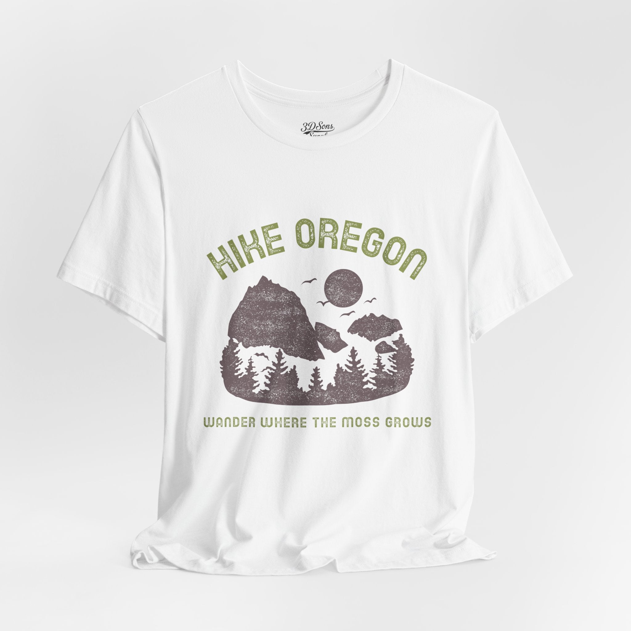 Hike Oregon Adventure Tee — Hiking Graphic T-Shirt