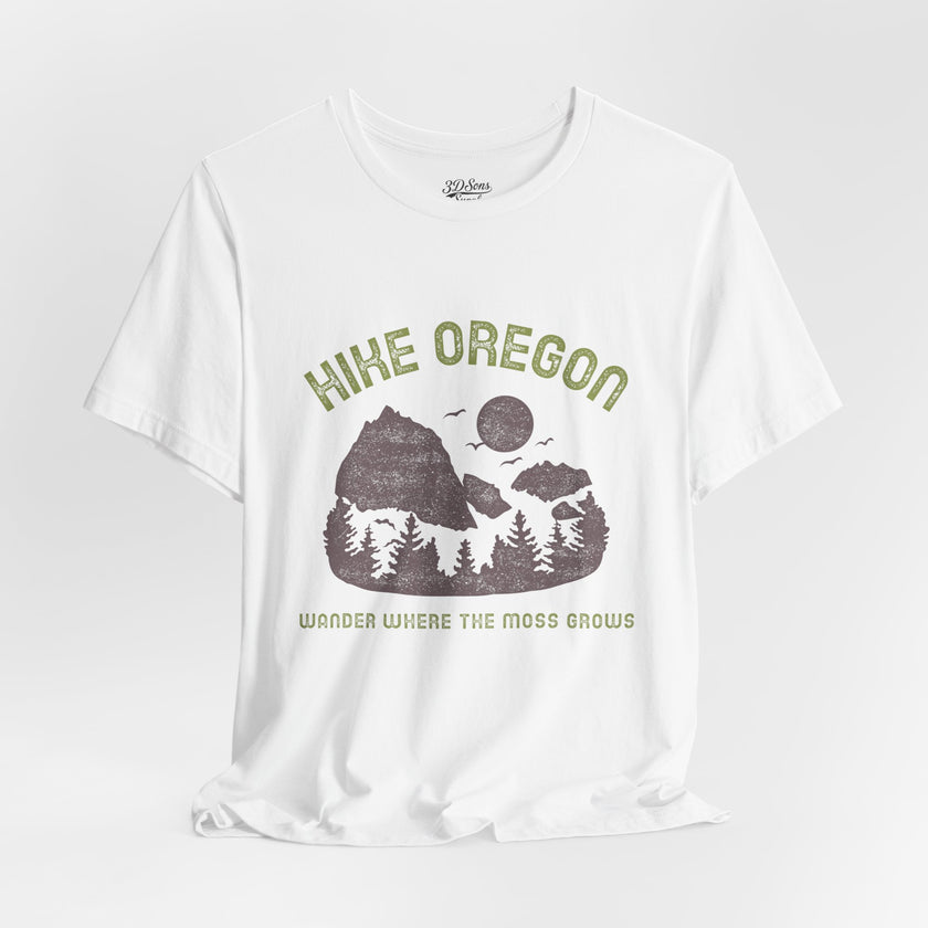 Hike Oregon Adventure Tee — Hiking Graphic T-Shirt