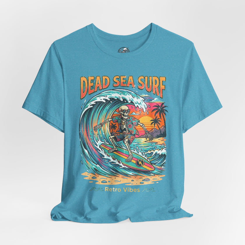 Dead Sea Surf Shark Attack T-Shirt | Bold Nautical Graphic Tee – 3D Sons Supply Co