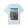 Crater Lake Alien & Bigfoot T-Shirt — National Park Adventure Tee