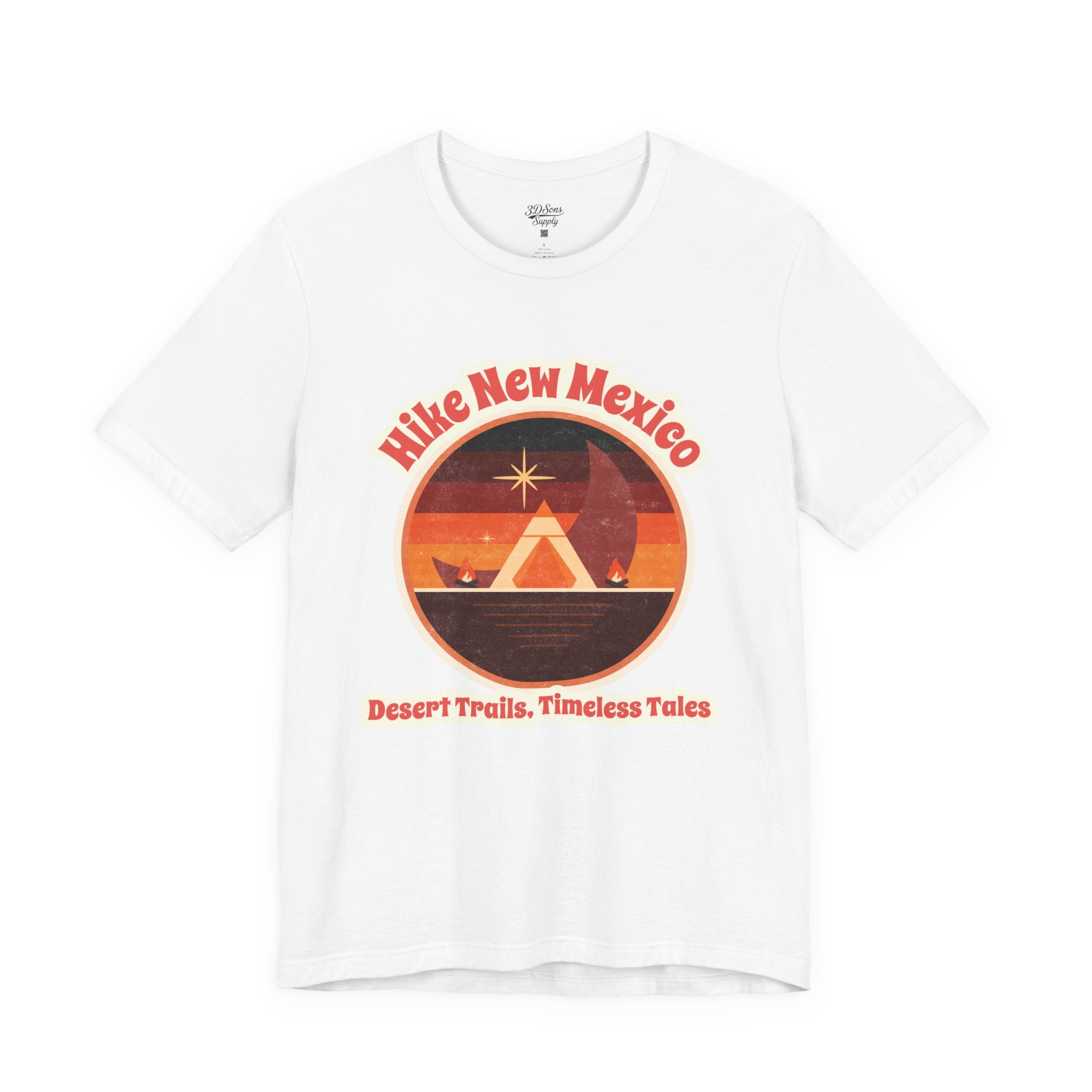 Hike New Mexico T‑Shirt — My Kind of Therapy Hiking Tee