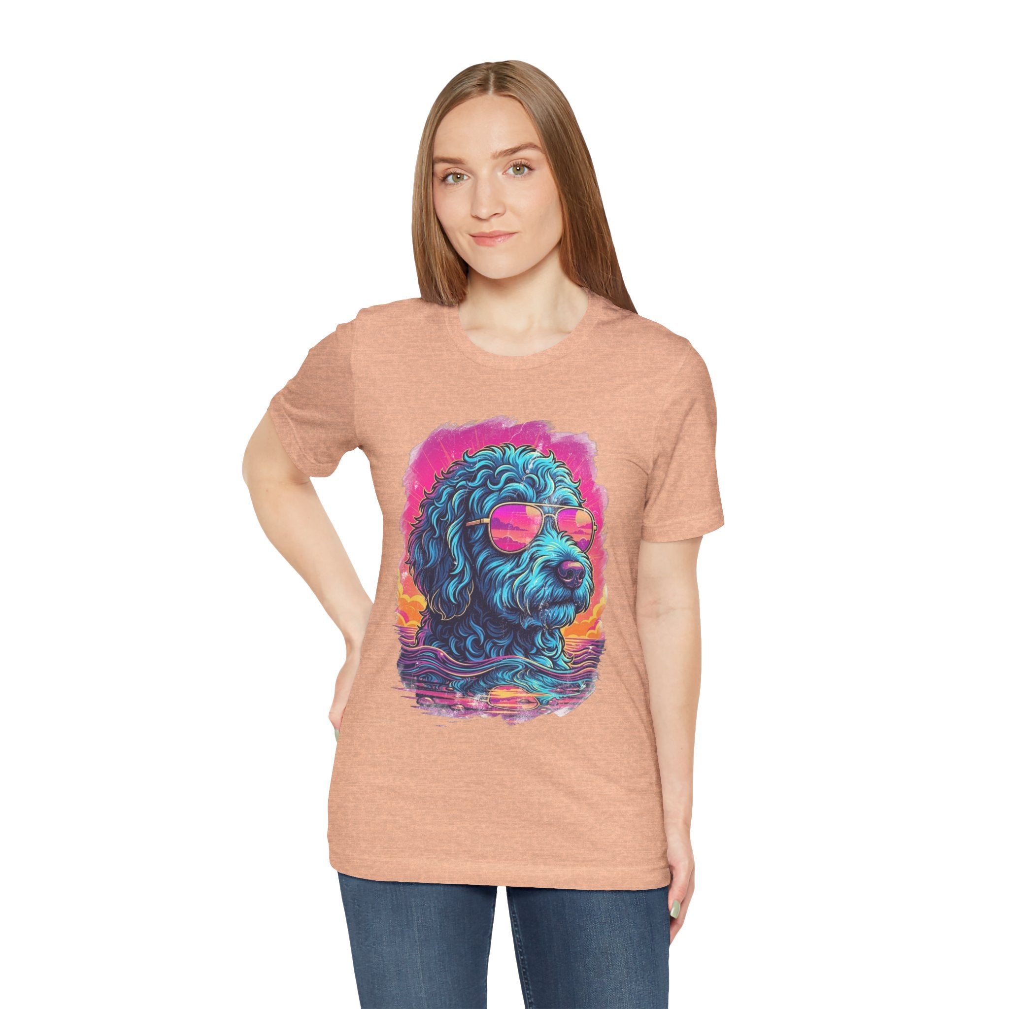 Doodle Vice City 90s Retro Tee — Funny Vintage Style T-Shirt