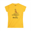 Personalize Karma Golden Retriever Name Tee | Mid Century Dog Shirt
