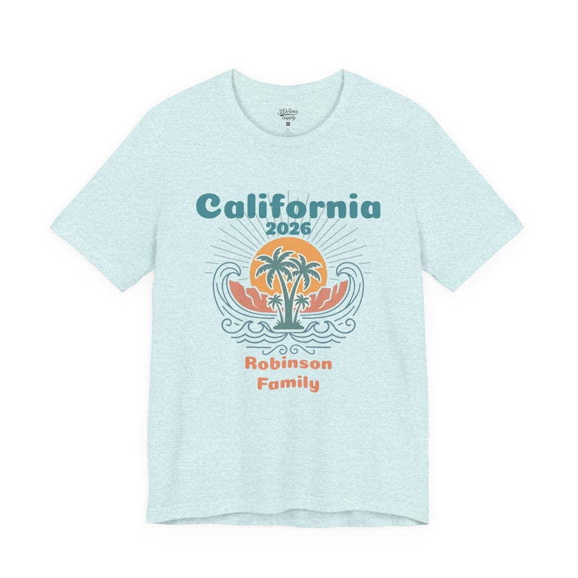 Personalized Family Vacation T-Shirt